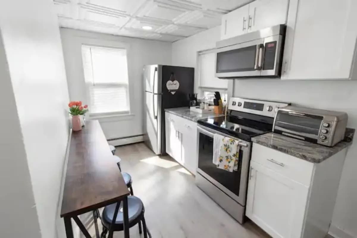 Enjoy stunning views of the Boston Harbor and Boston skyline