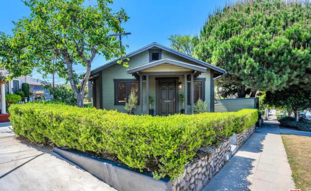 A charming single-family Craftsman bungalow