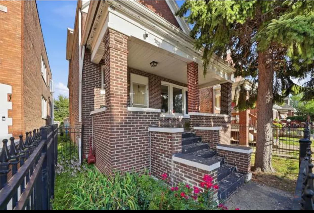 3-bedroom, 2-bath brick two-story