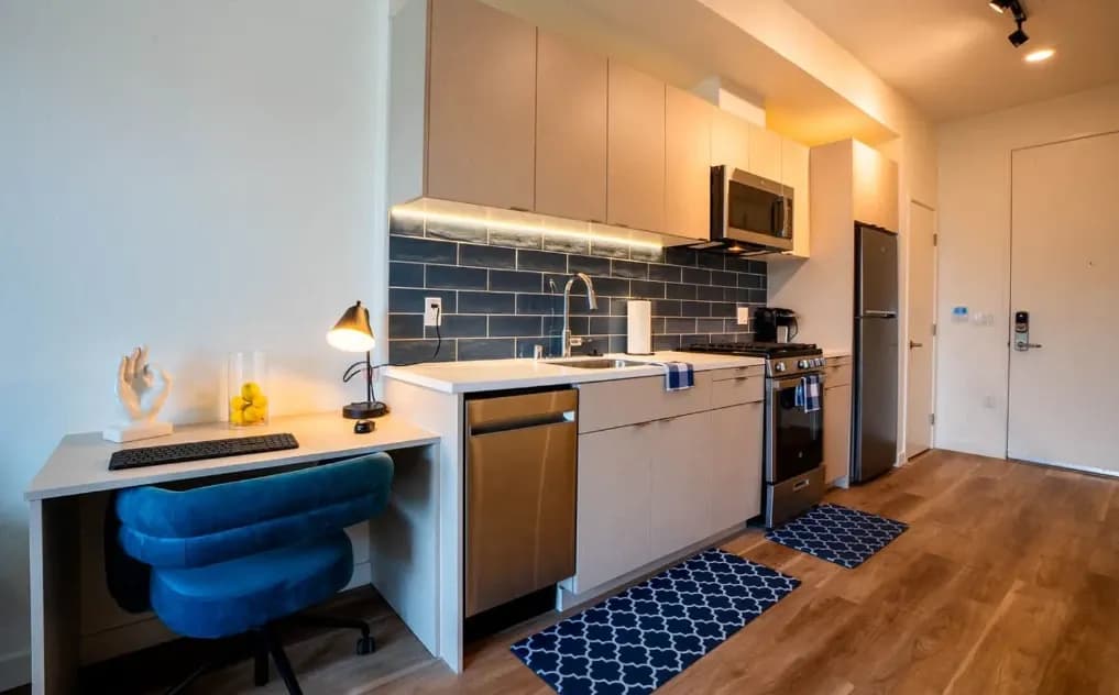 Unit 202 2 beds, 1 bath