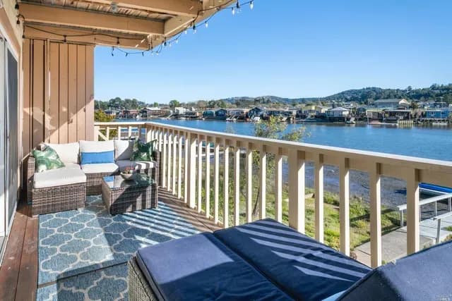Enjoy remote work life from the living room or bedroom — condo rental in Larkspur, CA